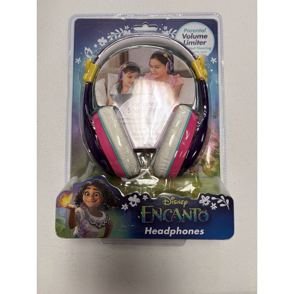 Disney Encanto Headphones Kids Music New But Package Damaged